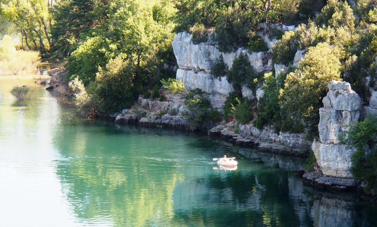 Hotel Le Moulin Du Chateau Saint-Laurent-du-Verdon Exteriér fotografie